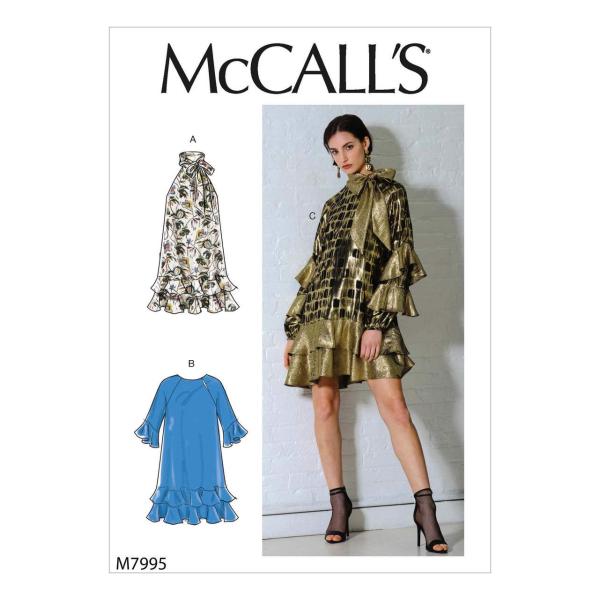 McCall's ソーイングパターン R10418/M7995 ミセス ドレス サイズY (4-14...