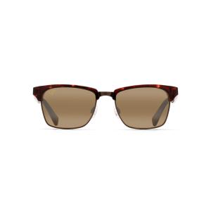 Maui Jim Men's and Women's Kawika Polarized Classic Reading Sunglasses, Tortoise with Antique Gold/HCL〓 Bronze, Medium, +1.5