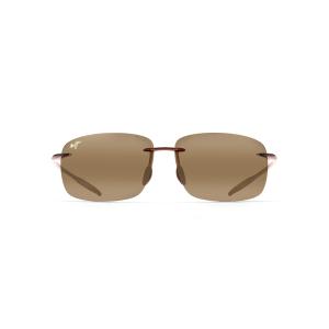Maui Jim Men's ＆ Women's Breakwall Polarized Rectangle Reading Glasses, 1.50x, Rootbeer/Hcl〓 Bronze Polarized, Medium Fit