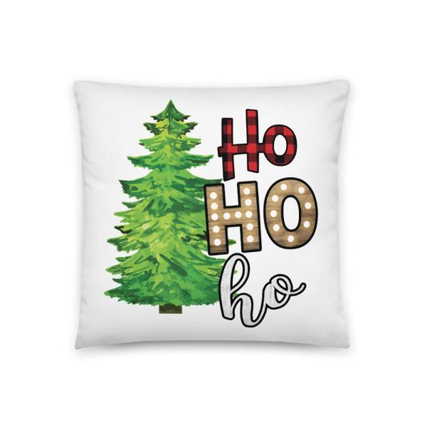 Ho Ho Ho Merry Christmas All-Over Print Basic Pill...