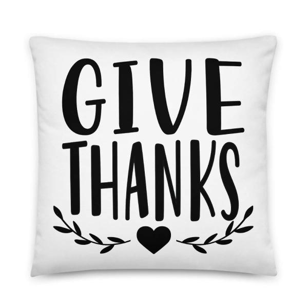 Give Thanks Cute Thanksgiving Holiday All-Over Pri...