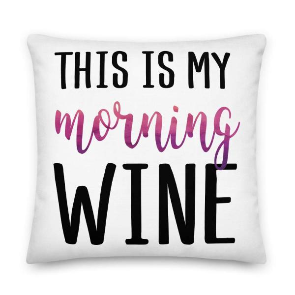 This is My Morning Wine Funny All-Over Print Premi...