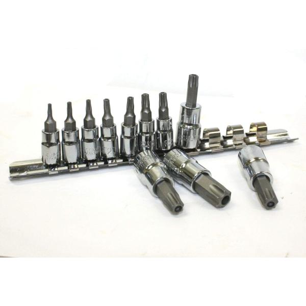 11 Pc Star Torx Bit Tamper Proof Security S2 Steel...