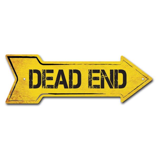 MightySkins Peel and Stick Art Removable Dead End ...