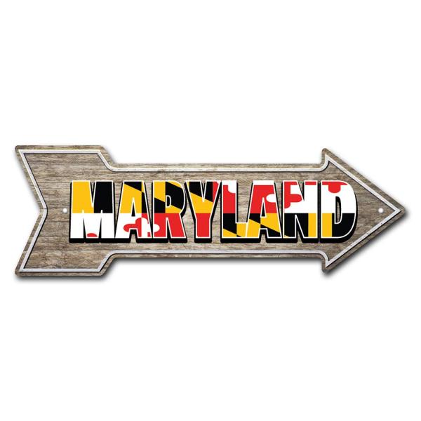 MightySkins Peel and Stick Art Removable Maryland ...