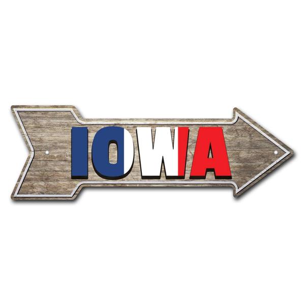 MightySkins Peel and Stick Art Removable Iowa Deca...