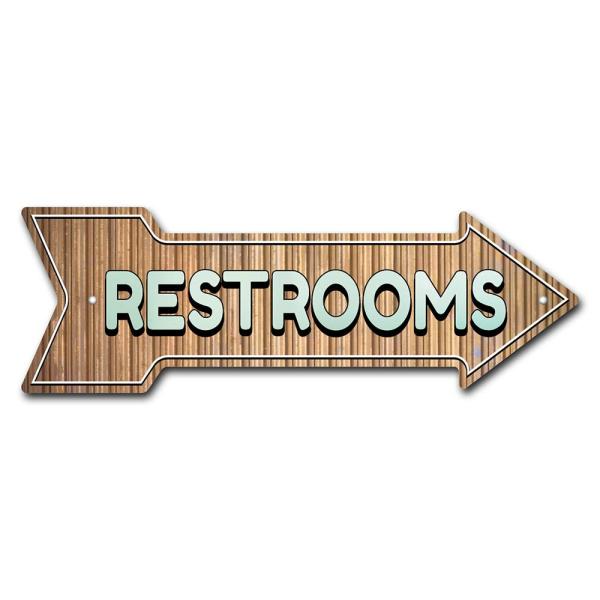 MightySkins Peel and Stick Art Removable Restrooms...