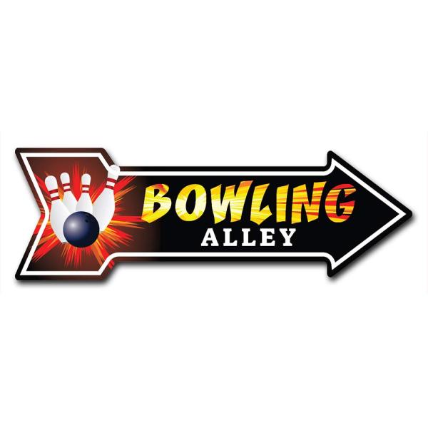 SignMission Decal Art Bowling Alley Decal Indoor/O...