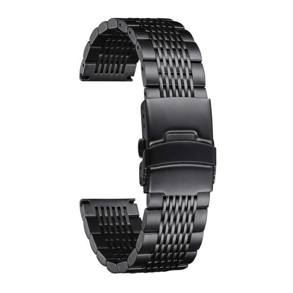 BINLUN Stainless Steel Watch Band, Metal Watch Str...