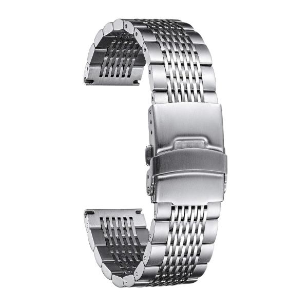 BINLUN Stainless Steel Watch Band, Metal Watch Str...