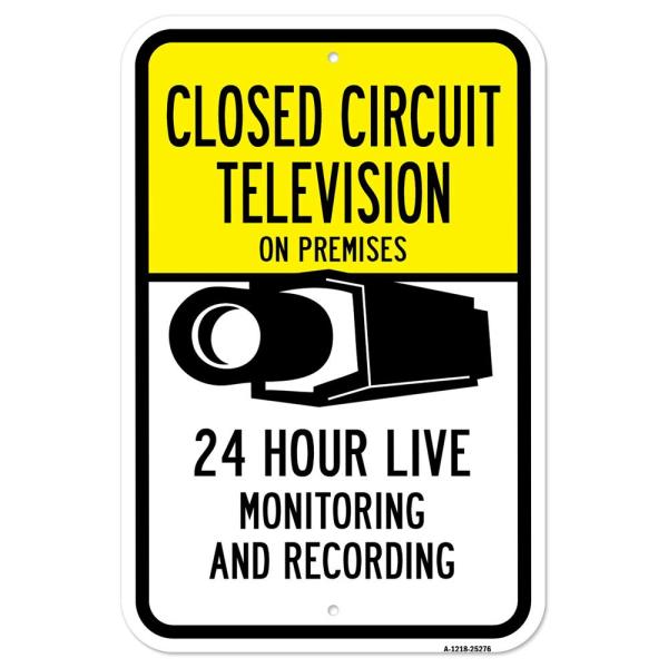 Closed Circuit Tv On Premises 24 Hour Live Monitor...