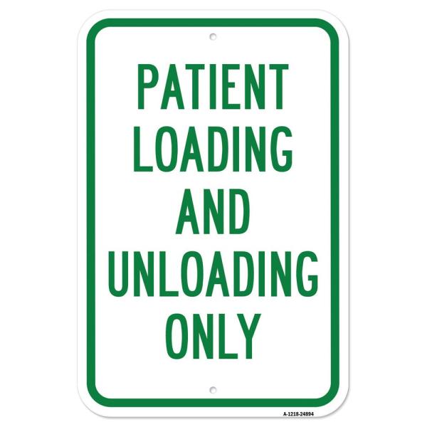 Patient Unloading And Loading Only | 12" X 18" Hea...