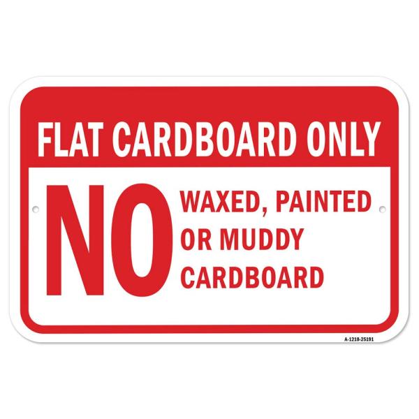 Flat Cardboard Only No Waxed Painted Or Muddy Car ...