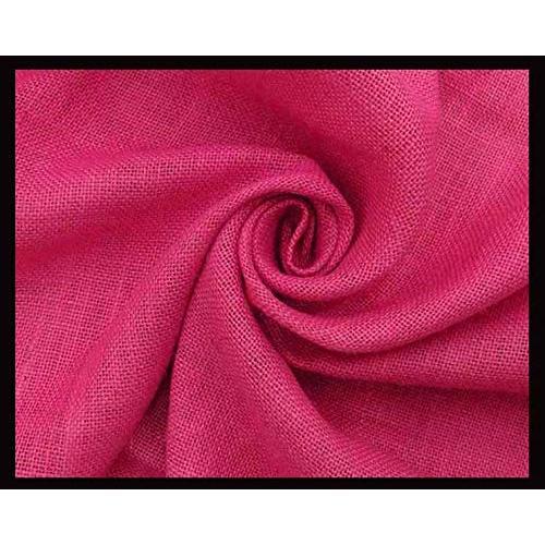 MDS 5 Yard Natural Burlap Jute Fabric - Premium Qu...