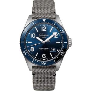 Glashutte Original Senator SeaQ Spezialist メンズ腕時計 ブルー文字盤 1-36-13-02-81-34