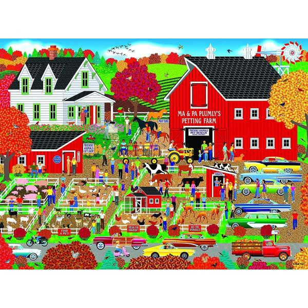 Home Country ジグソーパズル 1000ピース プラムリーのふれあいファーム