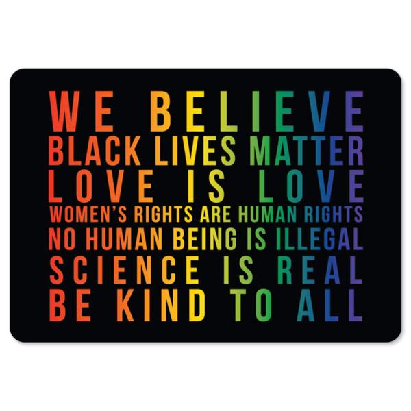 BLM Sign - Black Lives Matter Be Kind to All | Pee...