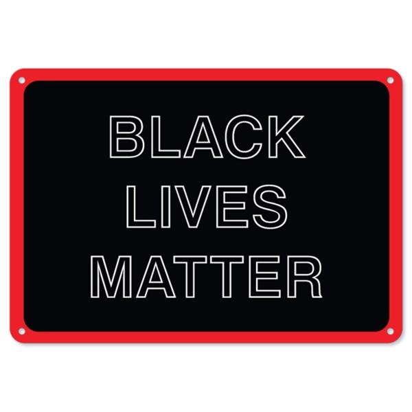 BLM Sign - Black Lives Matter | Plastic Sign | Pro...