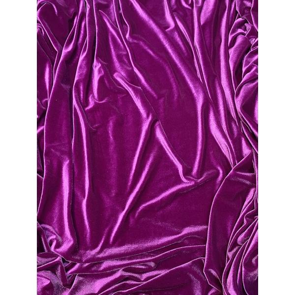 Valentina Textile Inc Stretch Velvet Fabric is 58/...