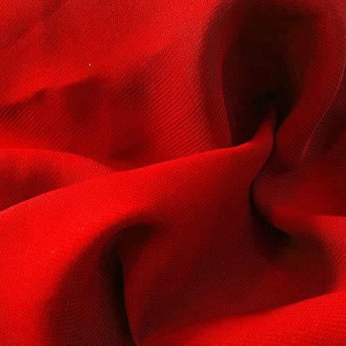 Valentina Textile Inc Solid Chiffon Fabric Polyest...