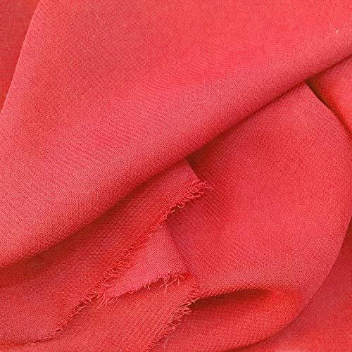 Valentina Textile Inc Solid Chiffon Fabric Polyest...