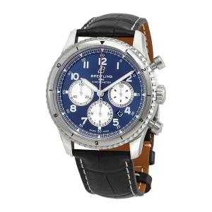 Breitling Navitimer 8 クロノグラフ 自動巻きブルーダイヤル メンズ腕時計 AB0119131C1P3