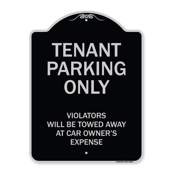 SignMission Designer Series Sign - Tenant Parking ...