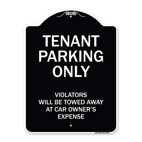 SignMission Designer Series Sign - Tenant Parking ...
