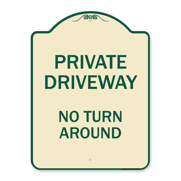 SignMission Designer Series Sign - Private Drivewa...