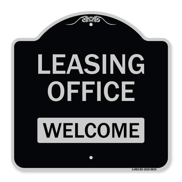 SignMission Designer Series Sign - Leasing Office,...