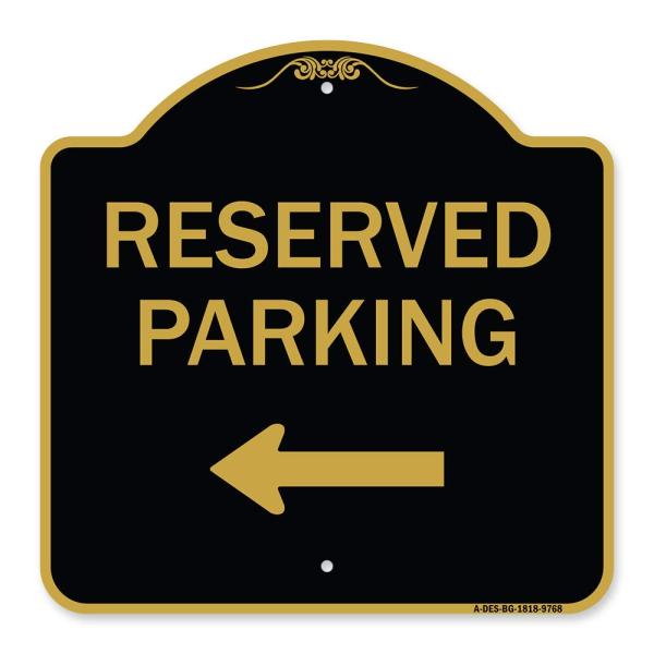 SignMission Designer Series Sign - Reserved Parkin...