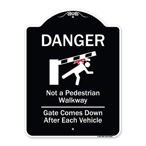 SignMission Designer Series Sign - Danger Not A Pe...