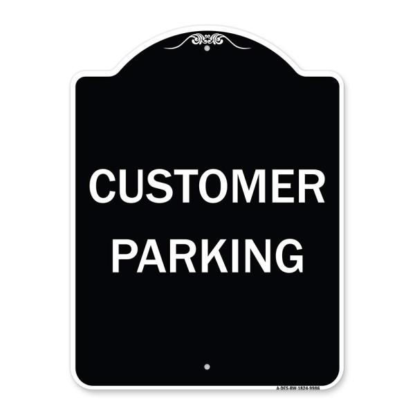 SignMission Designer Series Sign - Customer Parkin...