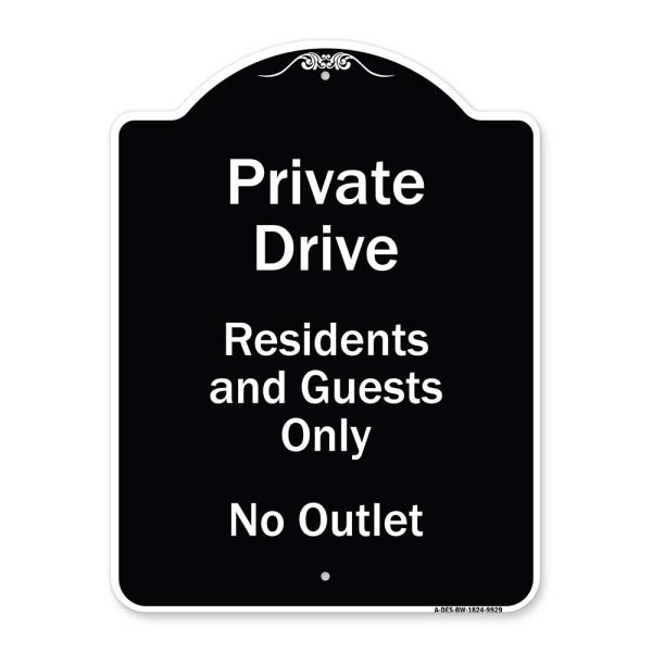 SignMission Designer Series Sign - Private Drive R...