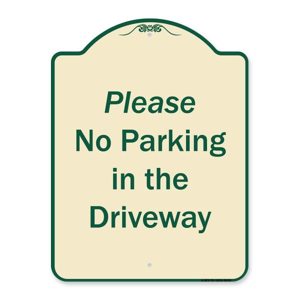 SignMission Designer Series Sign - Please No Parki...