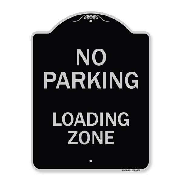 SignMission Designer Series Sign - No Parking Load...