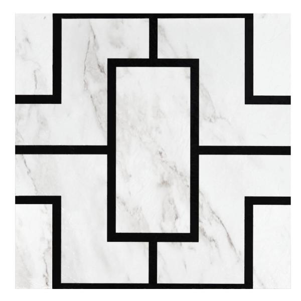 Retro Self Adhesive 12-Inch Vinyl Floor Tiles, 20 ...