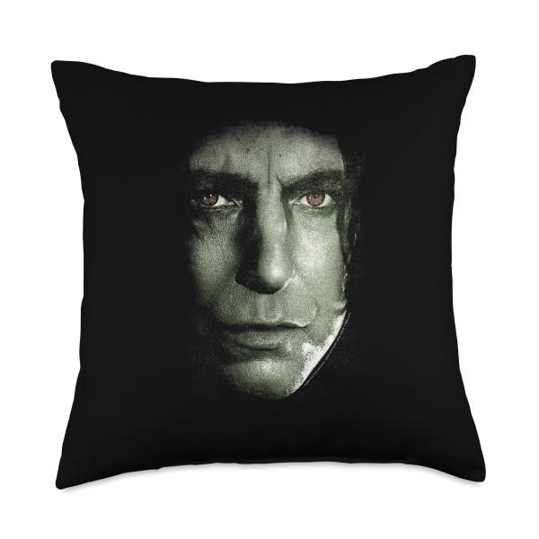 Harry Potter Snape Head Throw Pillow