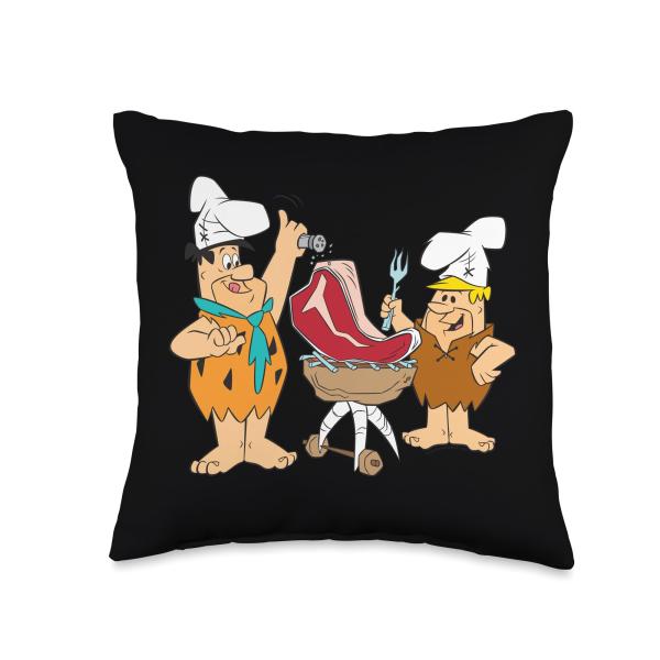 The Flintstones Beef Throw Pillow, 16x16