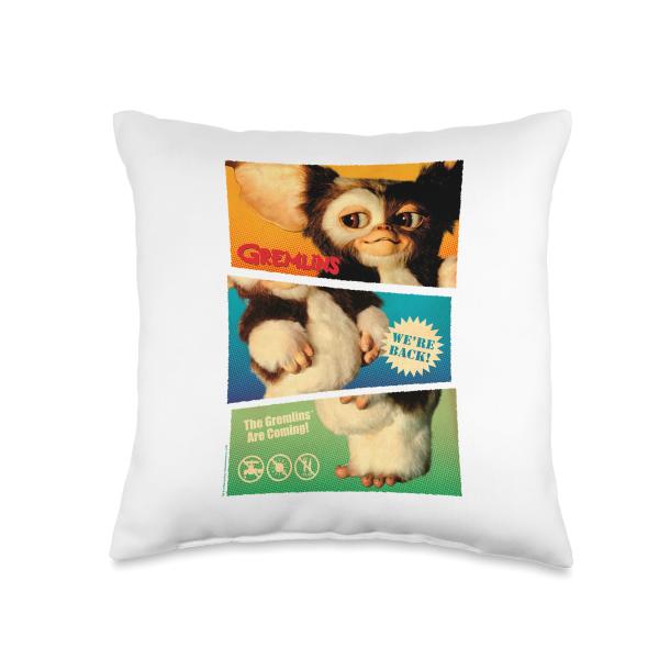 Gremlins Gizmo Throw Pillow
