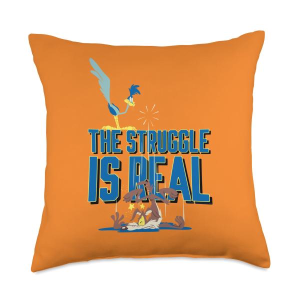 Looney Tunes Roadrunner the Struggle Is Real Throw...