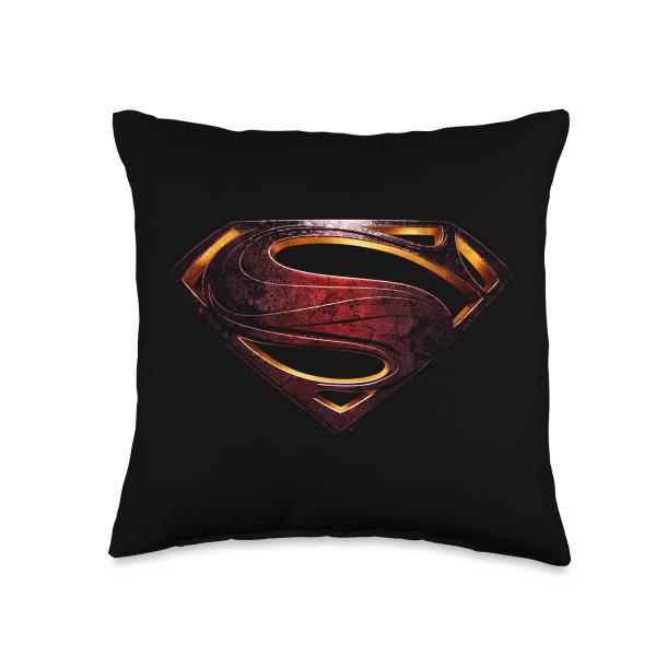 Justice League Movie Superman Shield Logo Throw Pi...