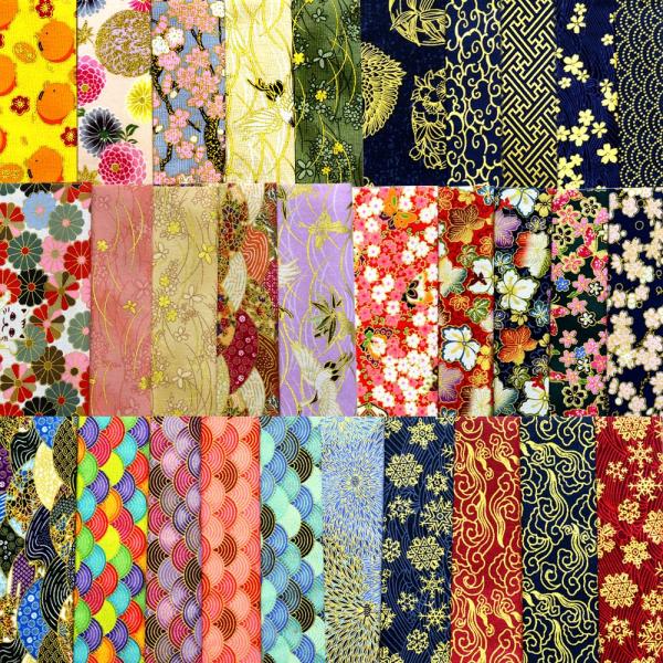 ACCoCo 30pcs Japanese Style Fabric Squares,8 inchx...