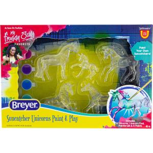 Breyer ユニコーン サンキャッチャー 塗装フィギュア 5体セット 1:32スケール