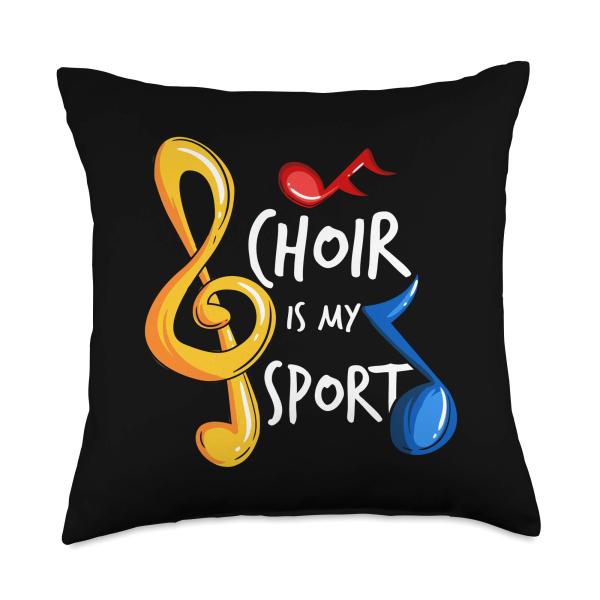 Choir director gifts - choir singing Throw Pillow