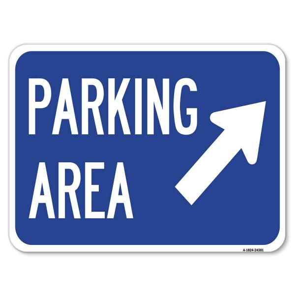 Parking Area (Up Right Arrow Symbol) | 18" X 24" H...