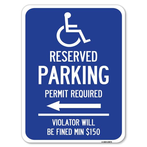 Modern Isa Symbol Connecticut Reserved Parking Per...