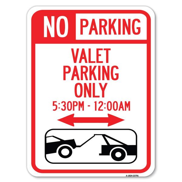 No Parking - Valet Parking Only 5-30pm-12-00am (wi...