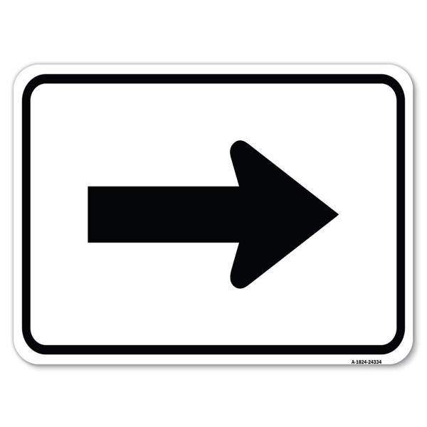 Arrow (Symbol) Sign | 18" X 24" Heavy-Gauge Alumin...