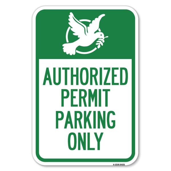Authorized Church Parking Only (with Graphic) | 12...